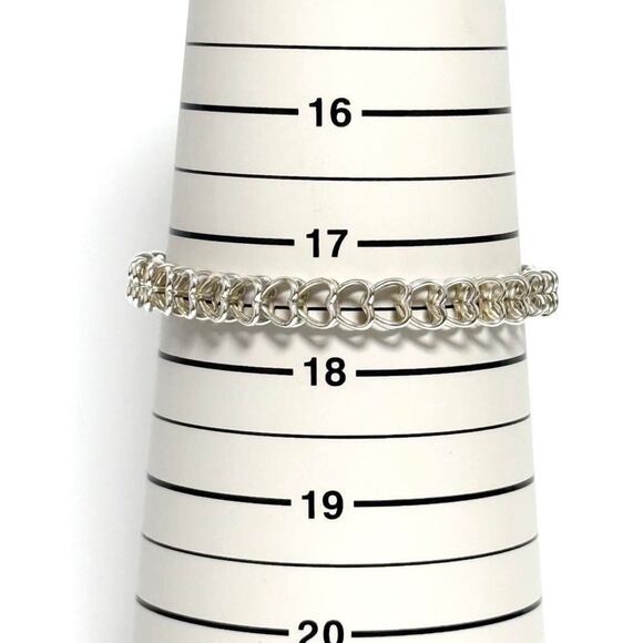 TIFFANY Vintage Silver Heart Bracelet - Picture 8 of 10